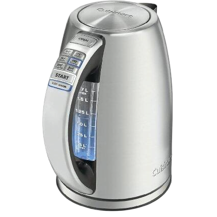 Cuisinart 1.7-Liter Stainless Steel Cordless Electric Kettle with 6 Preset Temperatures