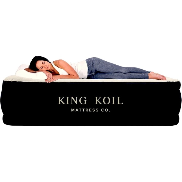 Top 10 Best Air Mattresses 2025 King Koil Luxury Raised Air Mattress – Queen